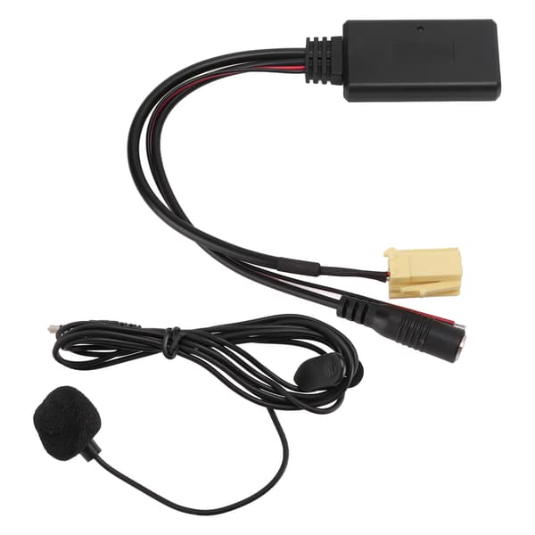Bluetooth 5.0 Bil Aux Lydkabel Håndsfree Adapter Mikrofon Erstatning for Alfa Romeo 159 2005+