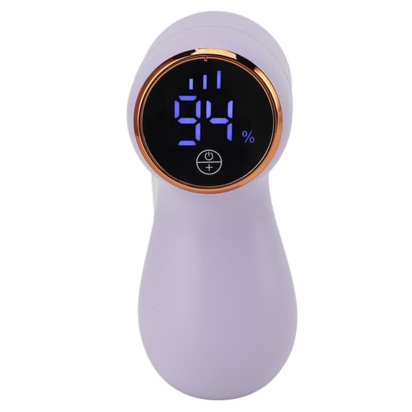 USB Genopladelig Fnugfjerner Bærbar Sweater Defuzzer til Tøj Møbler Tæppe Lilla