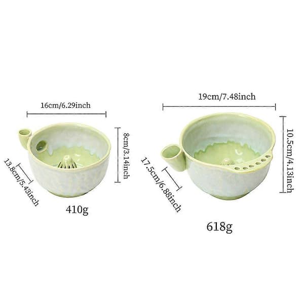 Frugtskylleskål Hurtigdrænende Roterende Producentkurv til Cherrytomater Milk Green Small