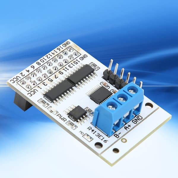 5V 16 Kanal RS485 Controller Modul RTU IO Kontrol Switch Relækort R413E16_A