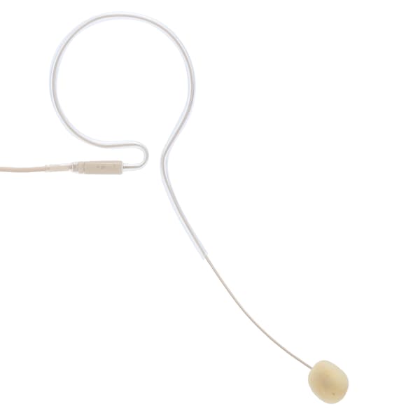 3,5 mm Jack Single Earhook Mikrofon Headset Skrue Kondensatormikrofon til Karaoke