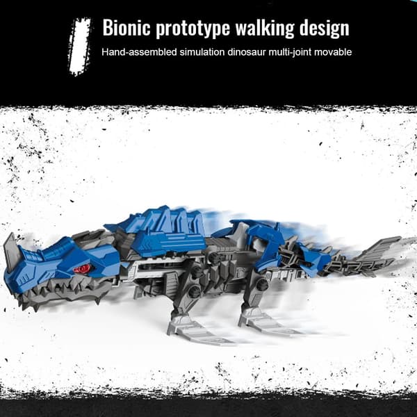 DIY Elektronisk Gående Dinosaur Legetøj - Perfekt Gave til Drenge
