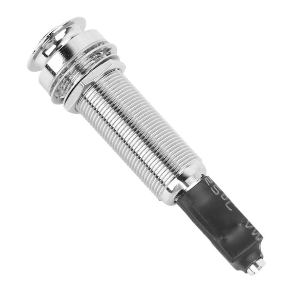 Gitarr Jack Pickup 6.35mm Utgång Barrel Jack Socket Cylinder för Elgitarr Pipa Ukulele Citra