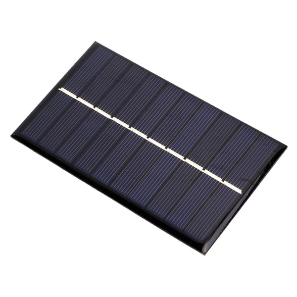 Mini solcellepanel 1.2W 5V polysilisium effektiv DIY for vannpumpe gatelys
