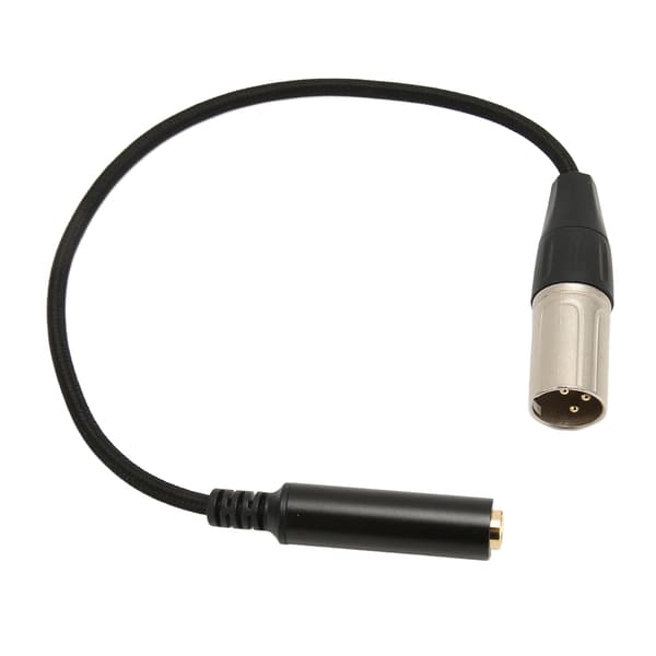 6,35 mm 1 4 tommer han til XLR han adapterkabel 3-benet han til 6,35 mm jack mikrofon lydkabel