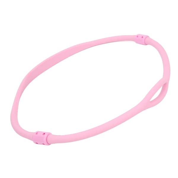 Rosa Halsband för Dykregulator Hög Elasticitet Silikon 72CM