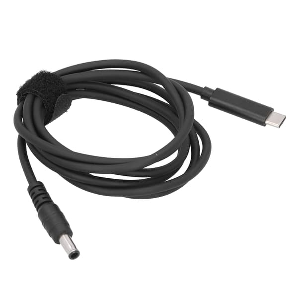 Typ C PD Strömadapterkabel 5,5 mm x 1,0 mm DC Snabbladdningskabel för bärbara datorer