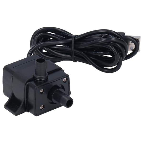 DC5521 Honkontakt Vattenpumpskit 5V 1W Lågtrycks Dränkbara Pumpar med USB-kabel