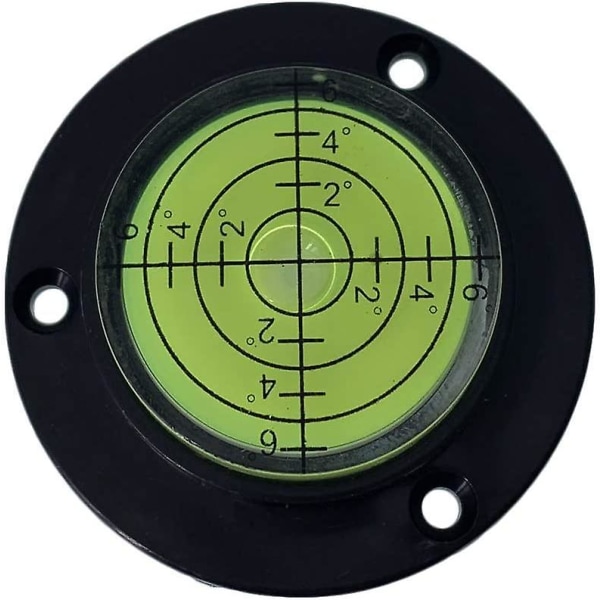 4-pack 50 mm universal horisontellt vattenpass - horisontellt kulinstrument - lokaliseringshål genom (50 x 13 mm)