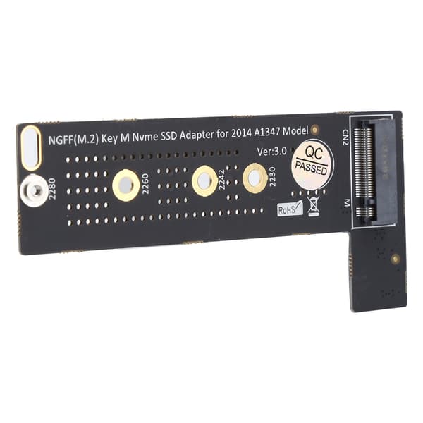 M2 NGFF MKey NVME SSD Konverter Adapter Modul til Mac Mini A1347 2014 Model