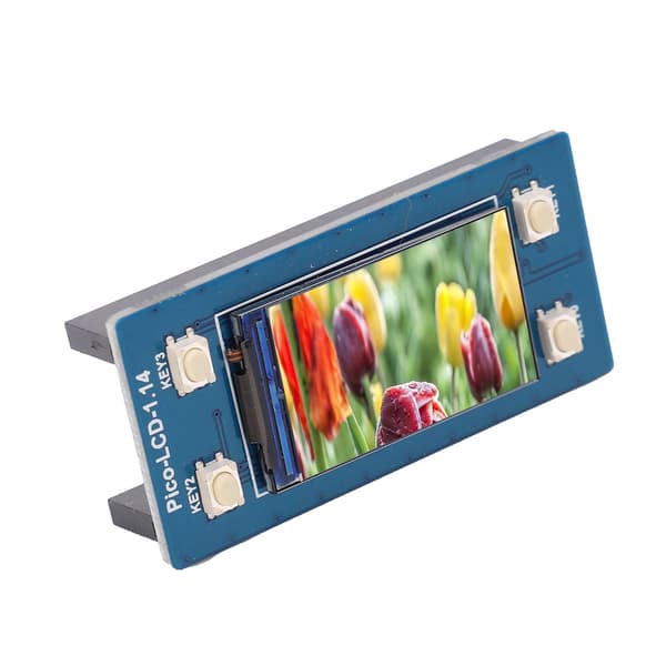 1.14 Tommer SPI Farve LCD Modul 240x135 Opløsning til Raspberry Pi Pico 2.6V til 5.5V