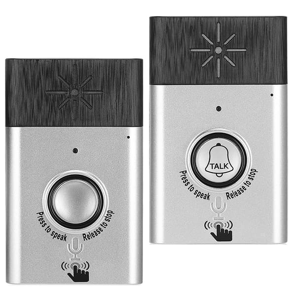 Smart Trådløs Stemme 2-vejs Intercom Dørklokke Adgangskontrol System Hjemmesikkerhed