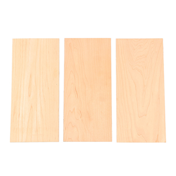3PCS Gitarrhals Shim Set Lönnträ Gitarrpackningsplattor Elgitarr Reparationsverktyg