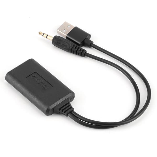 3,5 mm AUX Bluetooth-mottakeradapter Trådløs bilstereo HIFI Stereo Musikk Auto Tilbehør