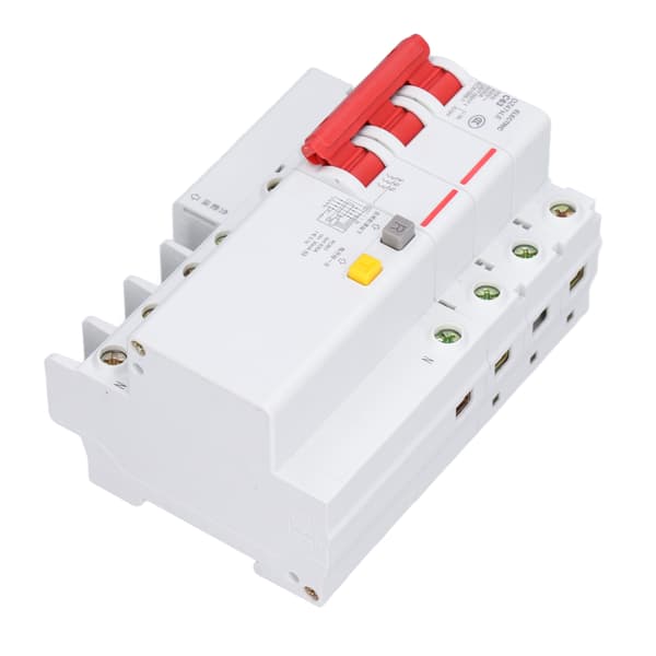 C63 Miniatureafbryder 3P+N 63A 400V AC DIN-skinne montering boligtekstiler
