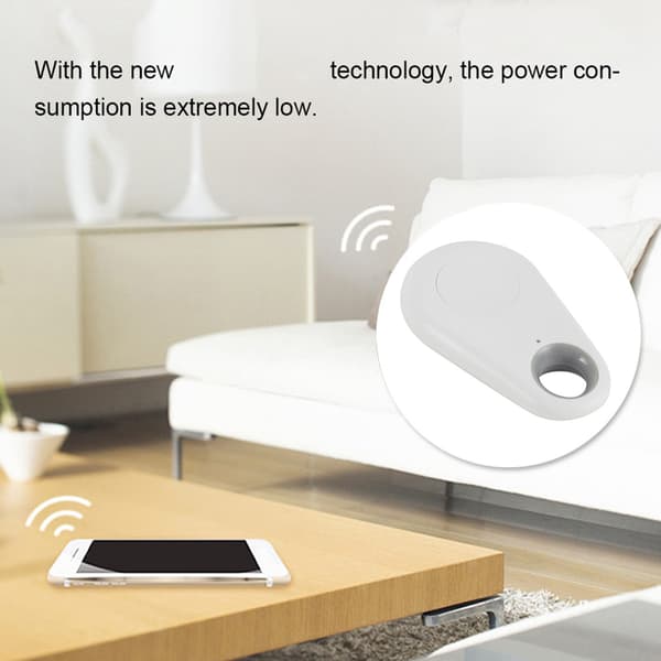 Smart Mini Bluetooth Tracker til Taske, Pung, Nøgle og Kæledyr - Anti-Tabt Lokalisator Alarm