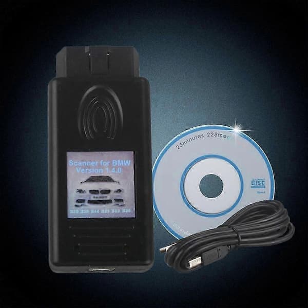 Diagnostisk aldrig låsende 1.4.0 version Auto Scanner Værktøj til BMW E38 E39 E46