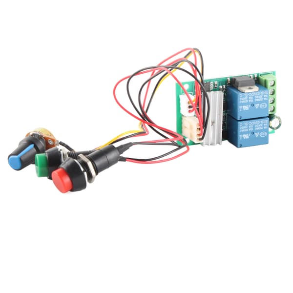 PWM Motorvarvtalsregulator Switch Modul DC 6V 12V 24V CW CCW Rotation