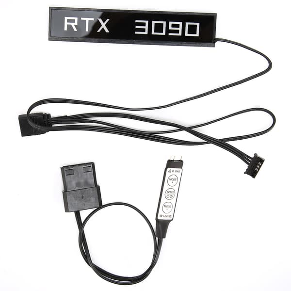RGB grafikkortlys 3pin 6pin 50cm bundkortsynkronisering 5V computertilbehør