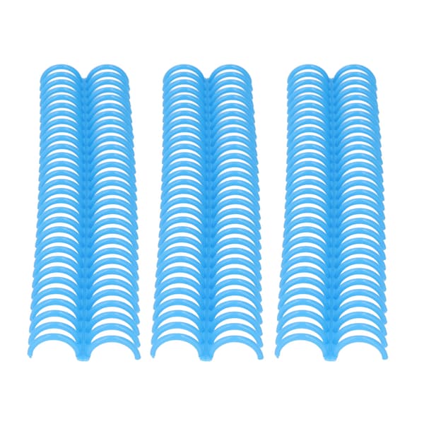 10 st 30 Håls 22mm Innerdiameter Slitstarka Plastbindningsringar Blå Lösblad Rygg