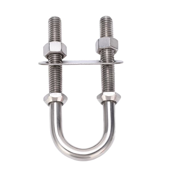 Marine U-formet bolt bueøje 304 rustfrit stål sølv rustbestandig båd yacht hardware