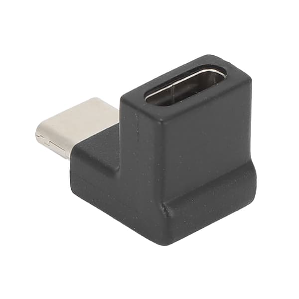 Vertikal Armbåge Typ C Hane till Hona USB 3.1 Adapter för Telefoner Surfplattor Bärbara datorer
