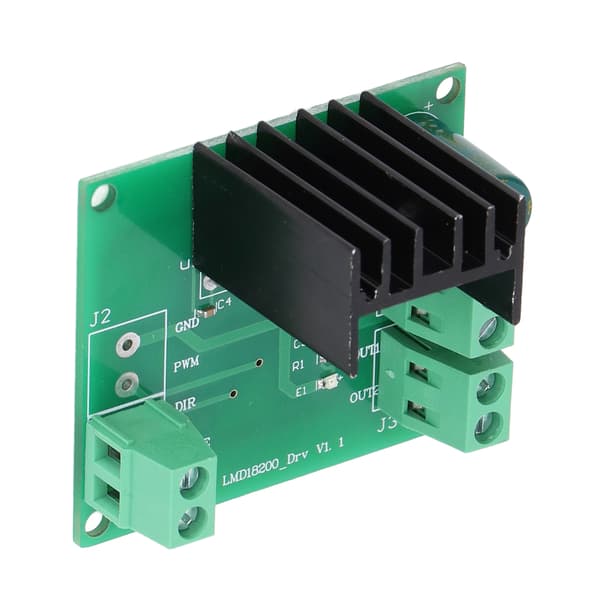 LMD18200T DC Motor Drive Modul PWM Hastighetskontroller 4.5V til 5.5V