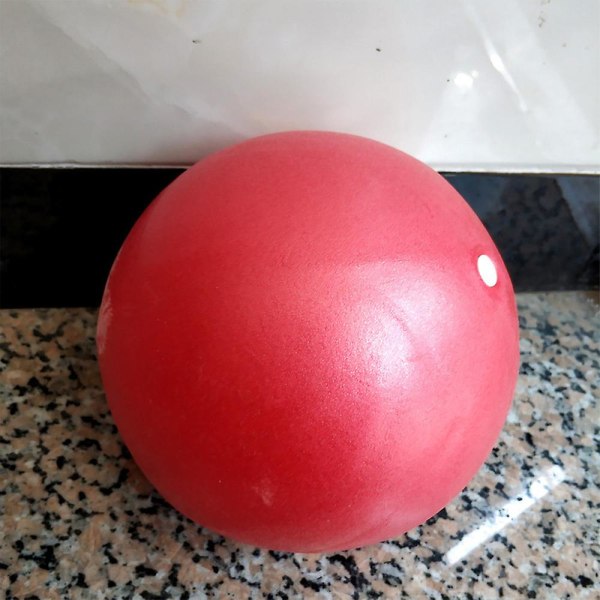 Liten boll för pilates, stabilitet boll mini yoga boll för kvinnor träning fitness fysioterapi Red