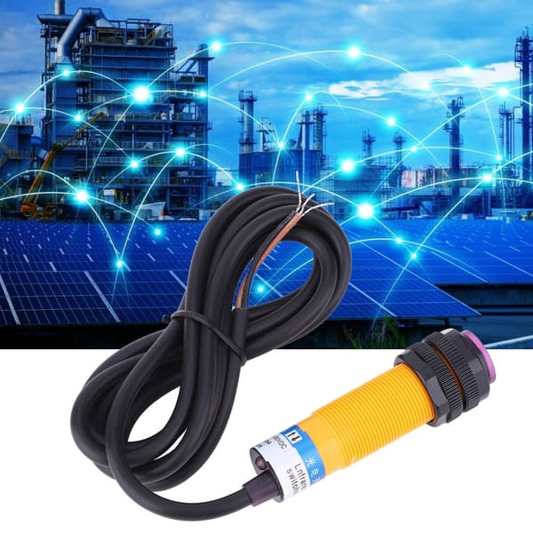 10 STK JYIO E3F DS30C4 Diffus Fotoelektrisk Sensor Switch 10-30VDC 3 Ledning NPN NO