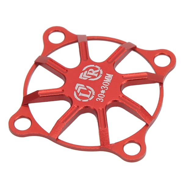 30x30mm Rød Aluminium Legering RC Bil ESC Køleventilator Dæksel til Elektrisk Motor