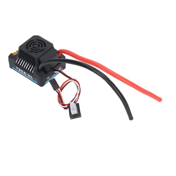 120A børsteløs vanntett programmerbar ESC for 1/8 RC bil