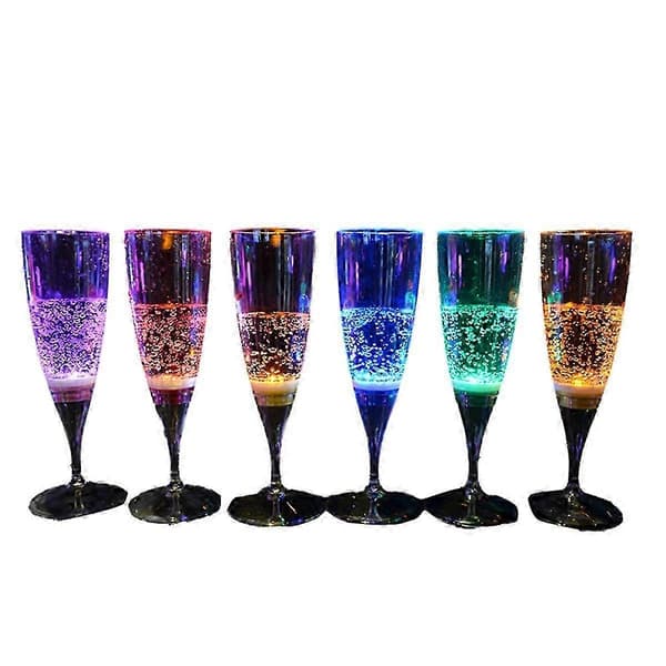 Lysende Bar Cup KTV Lysende Cocktailglass 6 stk Lysende Kopper