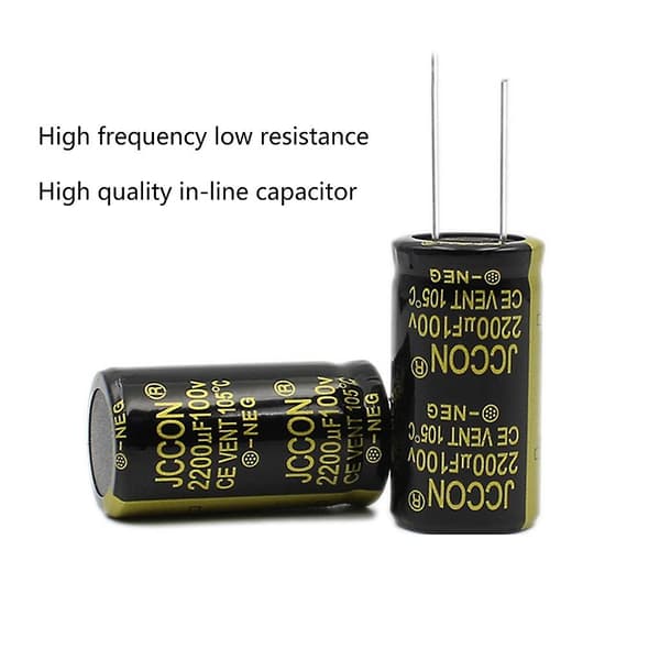 100V 2200uF Aluminium Elektrolytkondensator 105c
