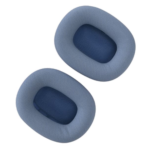 AirPods Max Erstatningsøreputer Mykt Memory Foam Protein Leather Blå