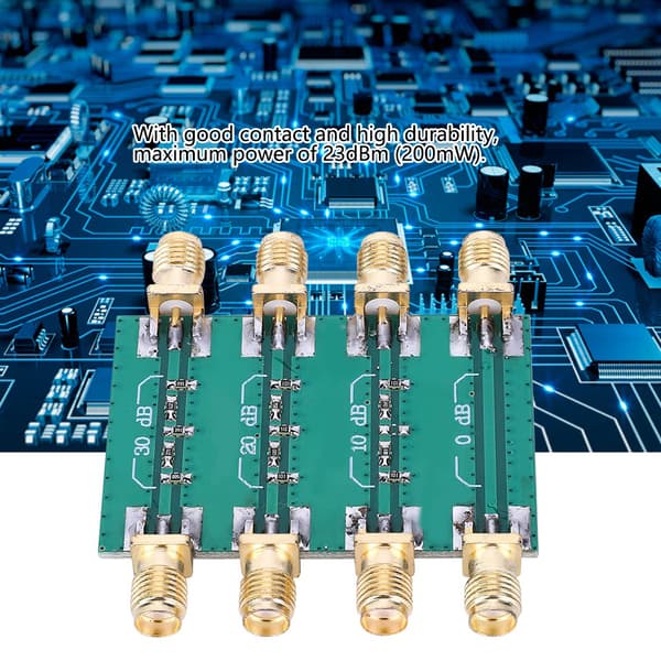 DC 4.0GHz RF Fast Dæmper SMA Dobbelt Hun Modul Board