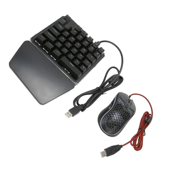 4 i 1 Mobilspil Combo Pakke Gamepad Controller Tastatur Mus Konverter til Android iOS Telefon