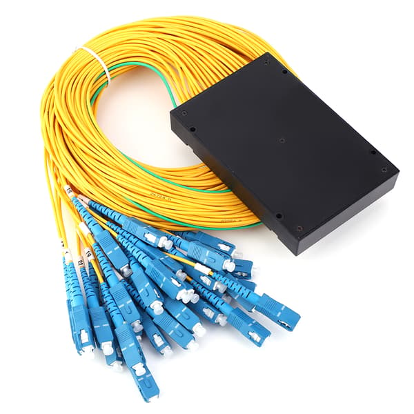 Single Mode Fiber Optic PLC Splitter 1x32 Modul SC UPC Interface