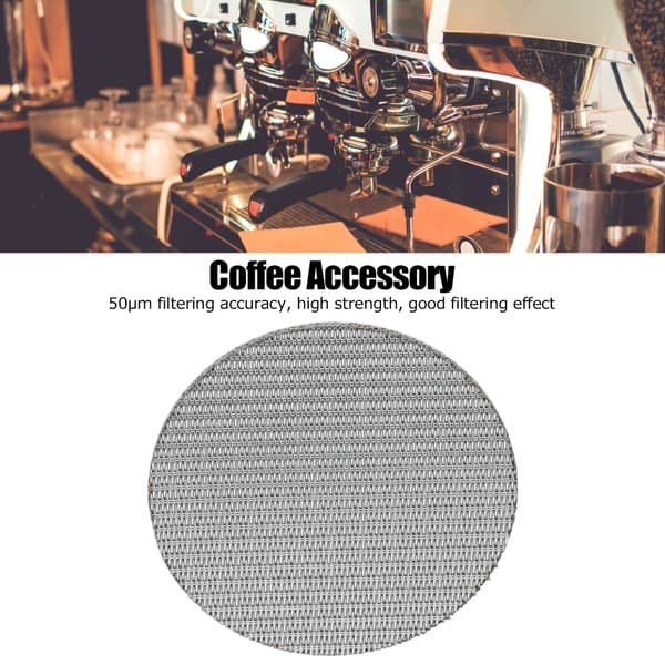 Fødevaregodkendt Kaffefilter i Rustfrit Stål - Sæt med 3, Høj Præcision