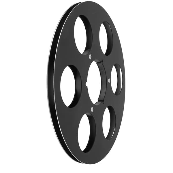 1 4 10,5 tommer aluminiumslegering Universal Open Reel Take Up Spool til Maxell Zonal Studer Nagra Sort 6 Huller