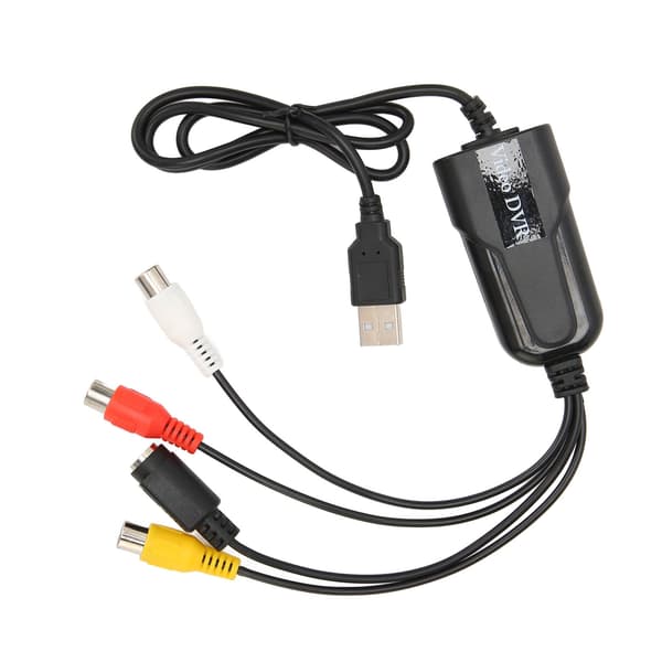 Video Capture Card RCA til USB Konverter VHS DV VCR Hi8 DVD til Digital til Windows OS X