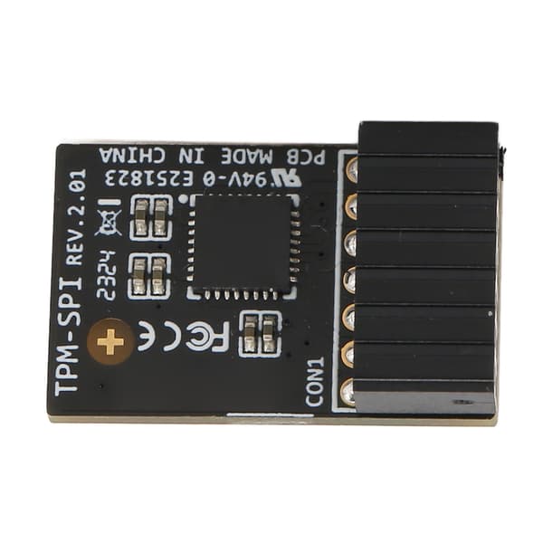 TPM 2.0 Modul SLB 9670 SPI 14Pin Sikkerhetskryptering for ASUS Hovedkort Windows