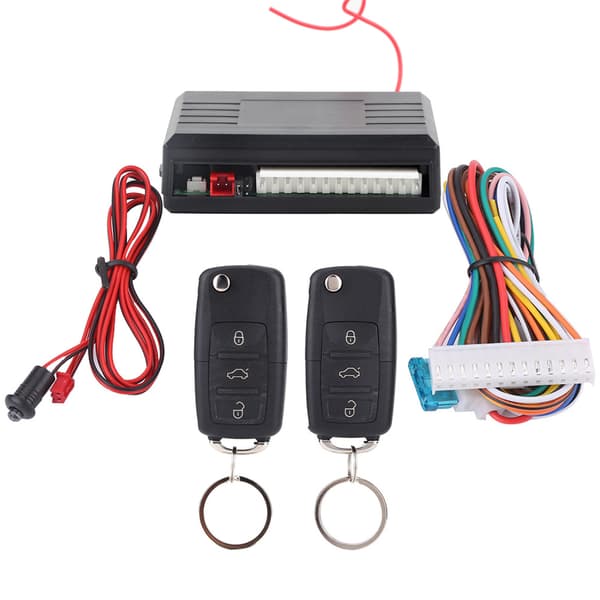 Bil Universal Dörrlås Låsning Keyless Entry System Fjärrkontroll Central Control Kit
