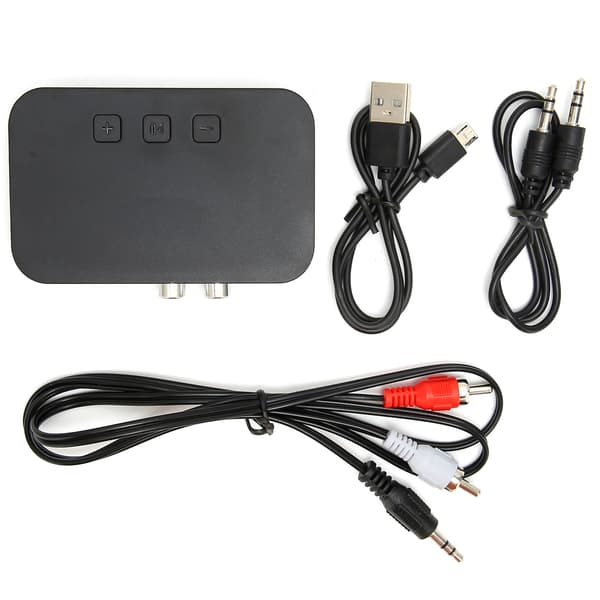 NFC Bluetooth 5.0 Audio Receiver Trådløs Højttaleradapter med AUX-interface