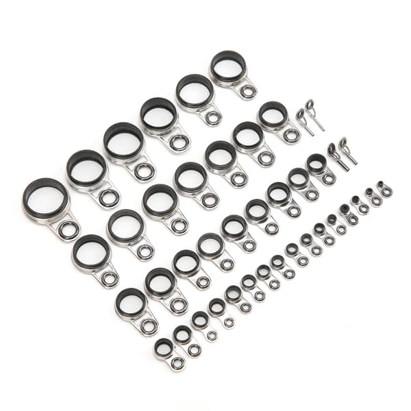 41 i 1 Universal Rock Casting Fiskespö Guider Linringar Topptips Set