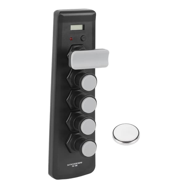 Gitarrackordtränare Fingerstärkare Digital Display Gitarr Nybörjare Träningsredskap Fingertränare