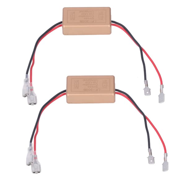 2 STK LED Strobe Controller Bil Forlygte Signallys Kontrol Blinker Modul LF‑300B H1