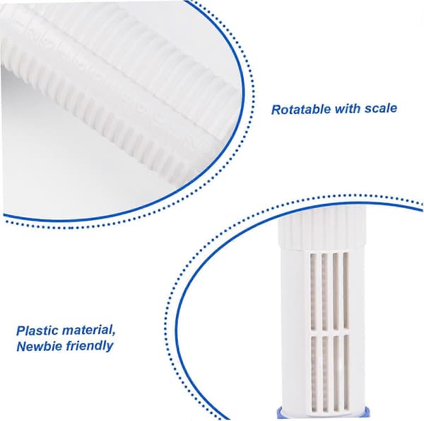 Justerbar PVC-klordispenser til spabad, bromdispenser med skala, multifunktionel flydende klordispenser til pool, spa og mere