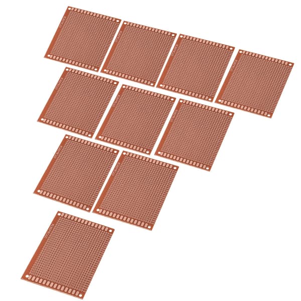 10 stk./sæt 7x9cm DIY Prototype Enkeltsidet PCB Universelt Printkort