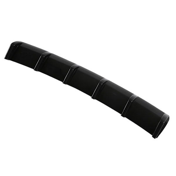 Bagkofanger Diffuser Fin Spoiler Chassis Splitter Blank Sort Aerodynamisk Tilbehør Universal til Bil