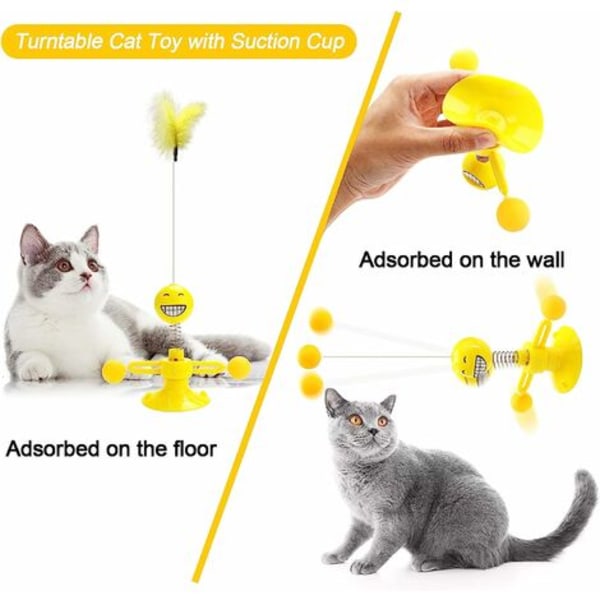 Interaktiivinen sisälelu, kissanlelupallo, kissanlelu höyhen, interaktiiviset kissanlelut